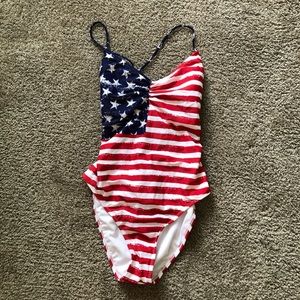 American Flag One Piece Swimsuit from Target